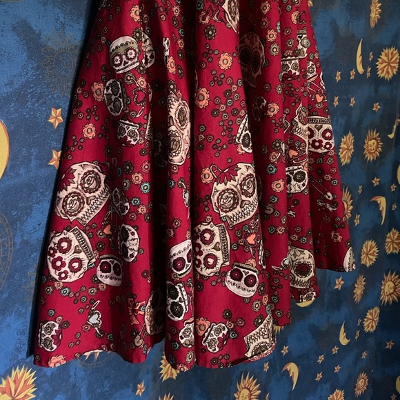 Hell Bunny skull retro dress - Picture 9 of 12